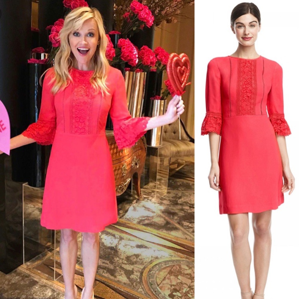 Draper James NWT Rosslyn Dress, Pink, Size 8